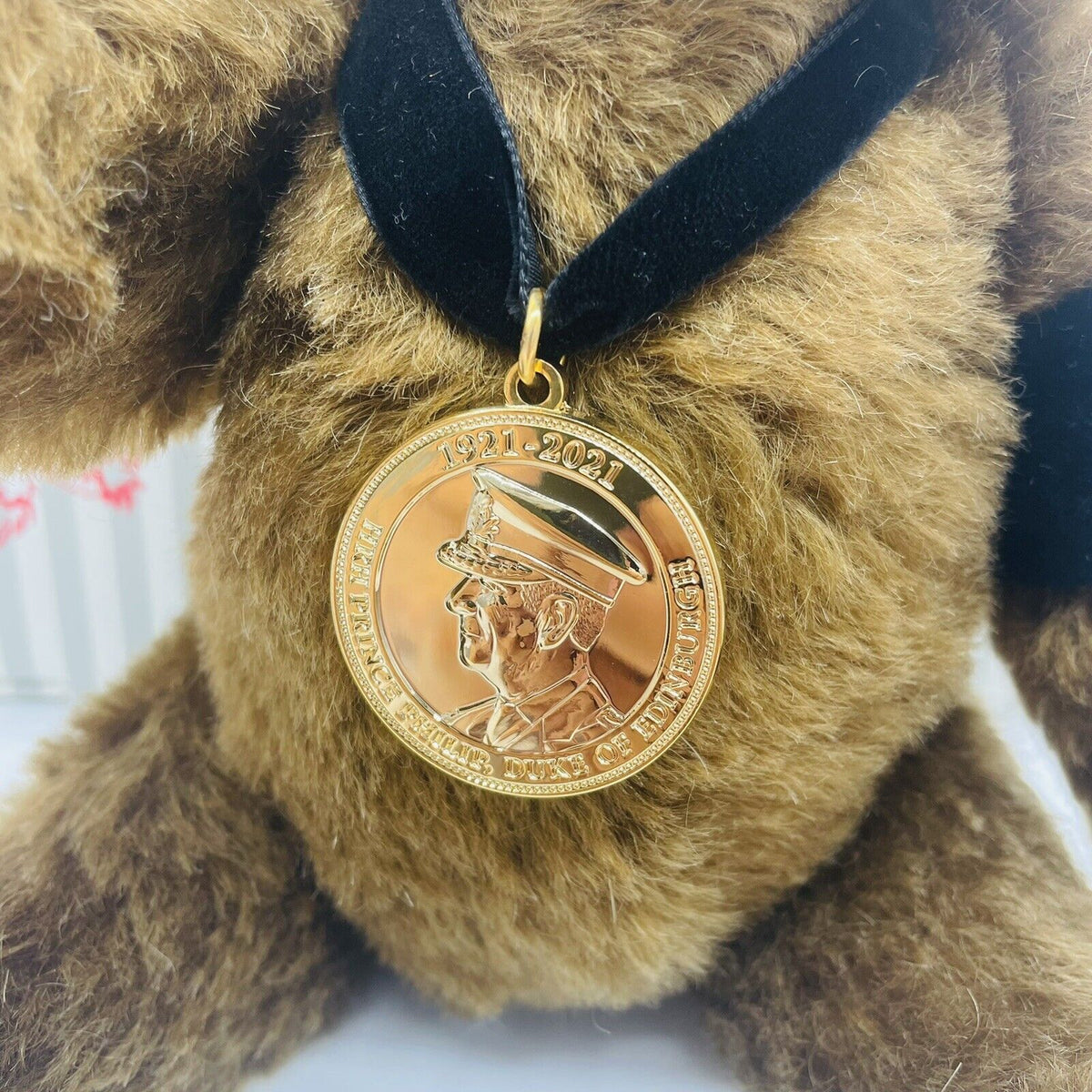 Steiff Danbury Mint Prince Philip Memorial Bear 663192 Zeitlimitierung aus 2021