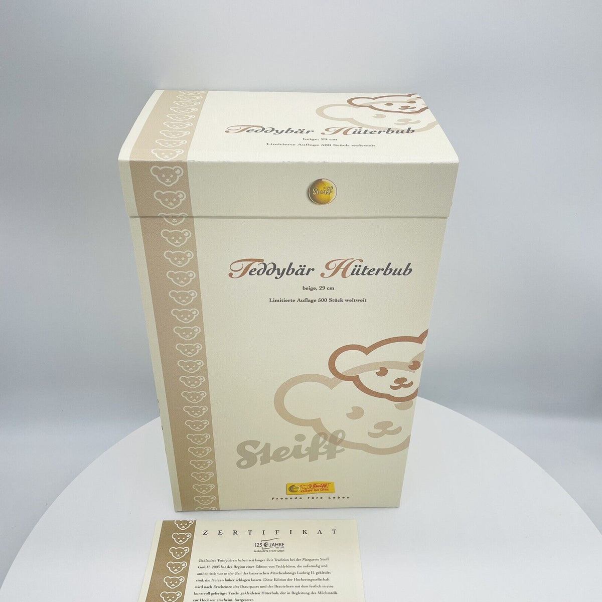 Steiff Teddybär Hüterbub aus der Hochzeitsgesellschaft 038105 limitiert 500 29cm