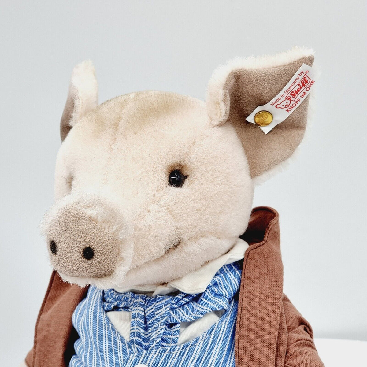 Steiff 653513 Beatrix Potter Schwein Pigling Bland limitiert 1500 33 cm Mohair