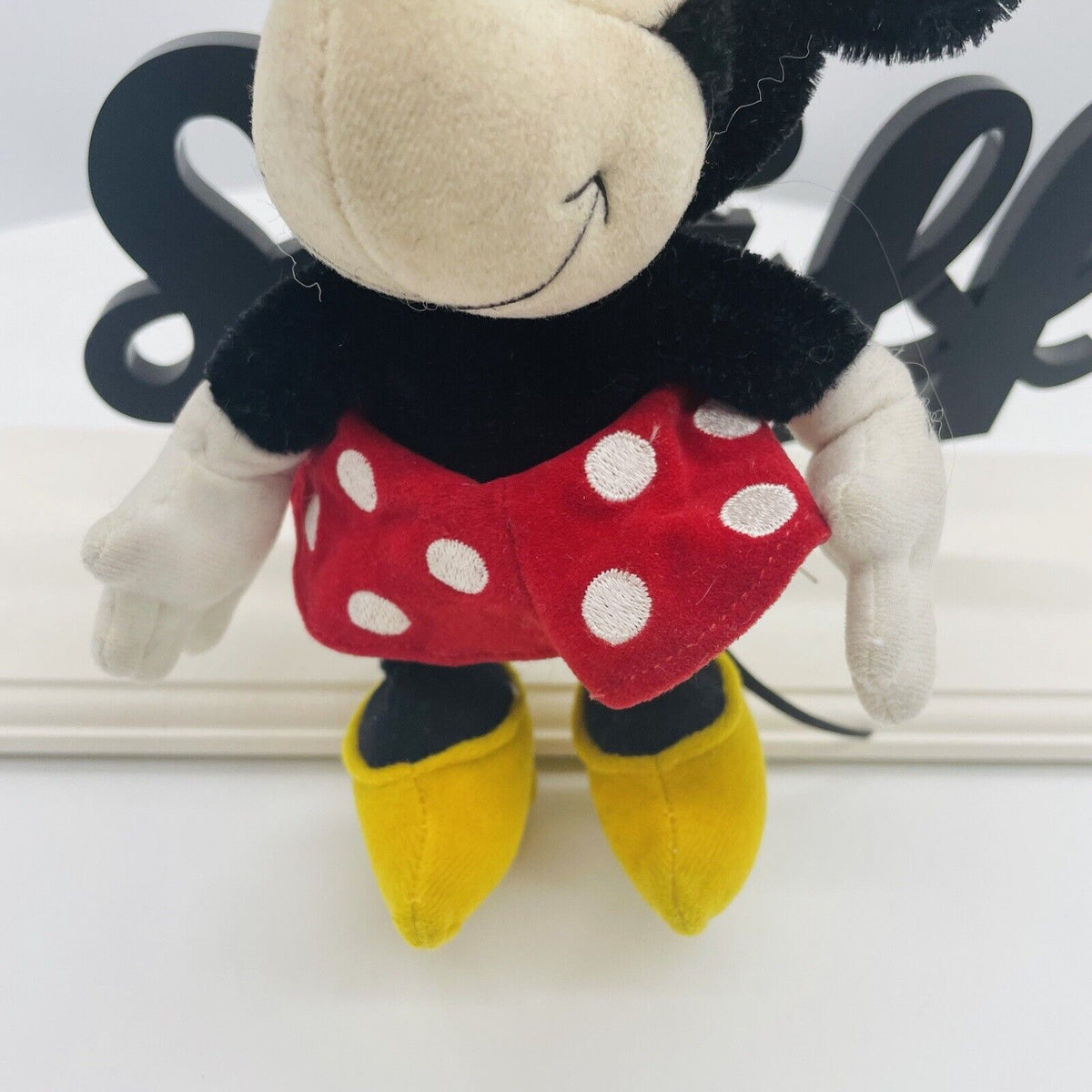 Steiff Disney Minnie Maus Ornament 651649 limitiert 1928 aus 1999 15cm Mohair