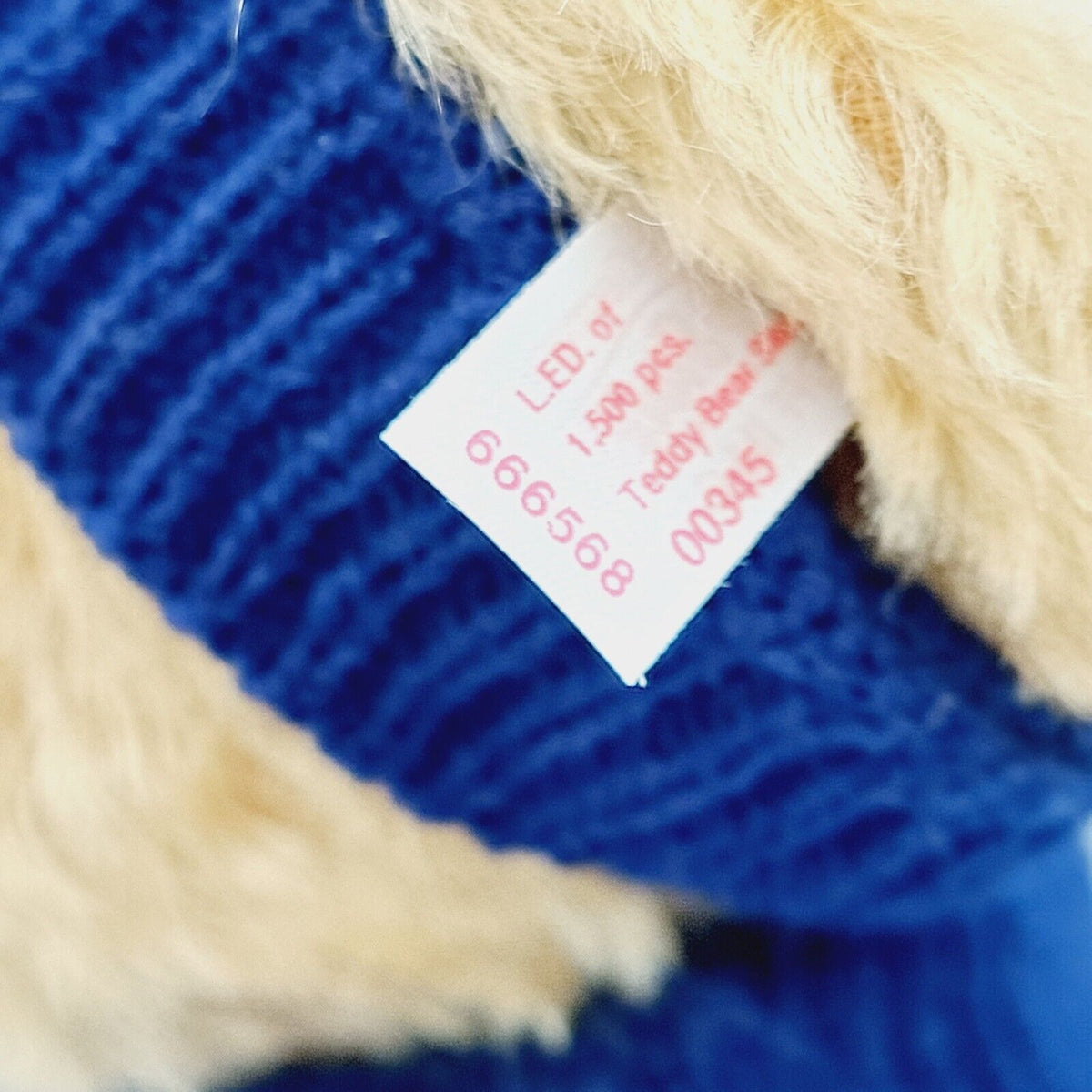 Steiff 666568 Teddybär Skier limitiert 1500 aus 2001 für USA 42 cm Mohair