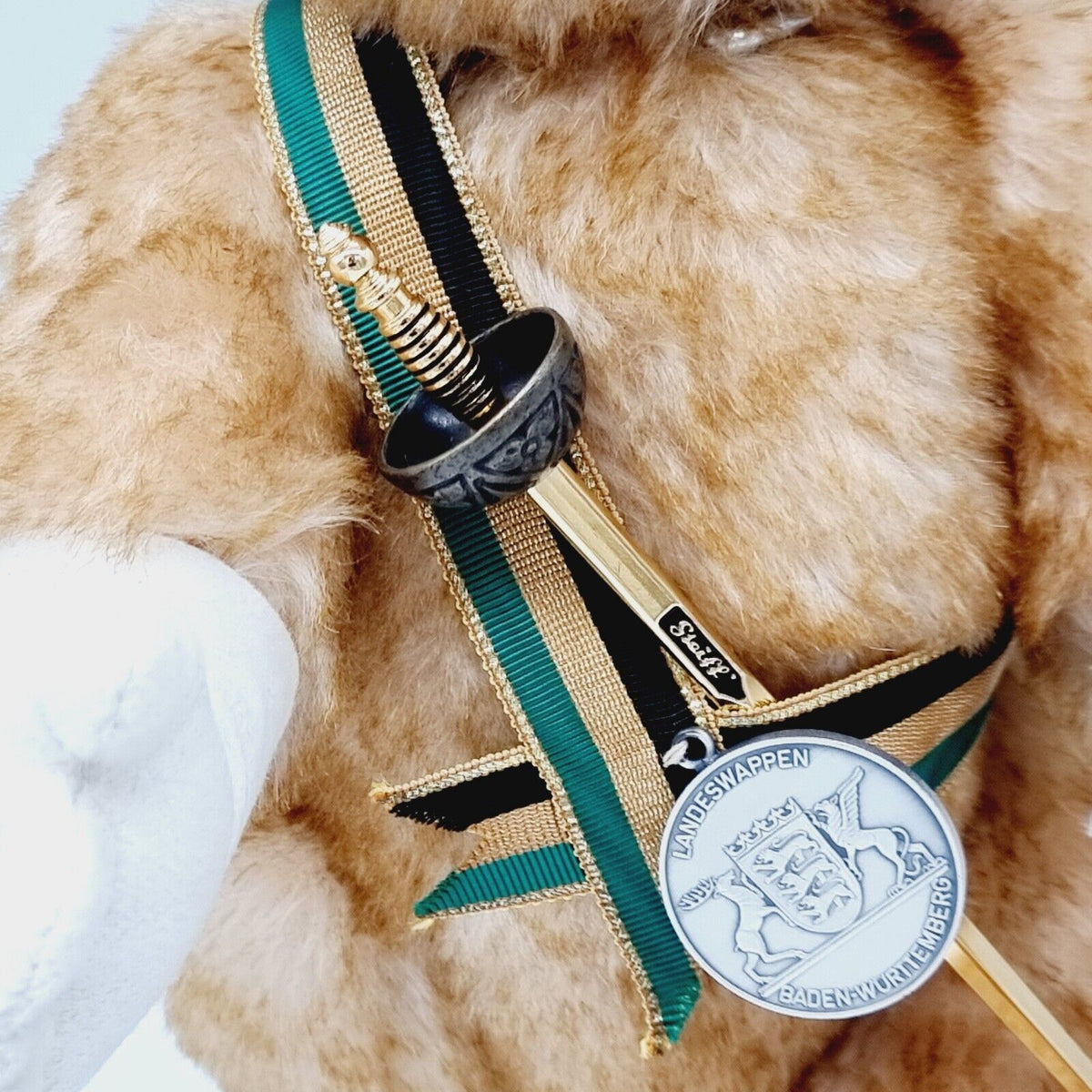 Steiff 671265 Teddybär Heidelberger Student limitiert 2000 aus 2002 Mohair