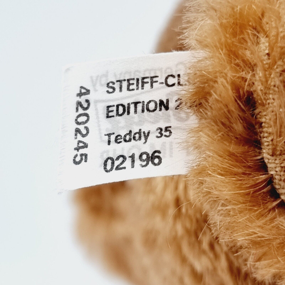 Steiff 420245 Teddybär 1950  31 cm Club Edition 2001 limitiert