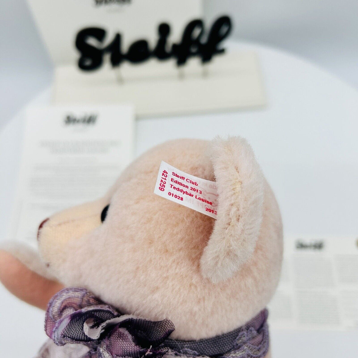 Steiff 421259 Teddybär Louise Club Edition 2013 limitiert 2013 33 cm Alpaca