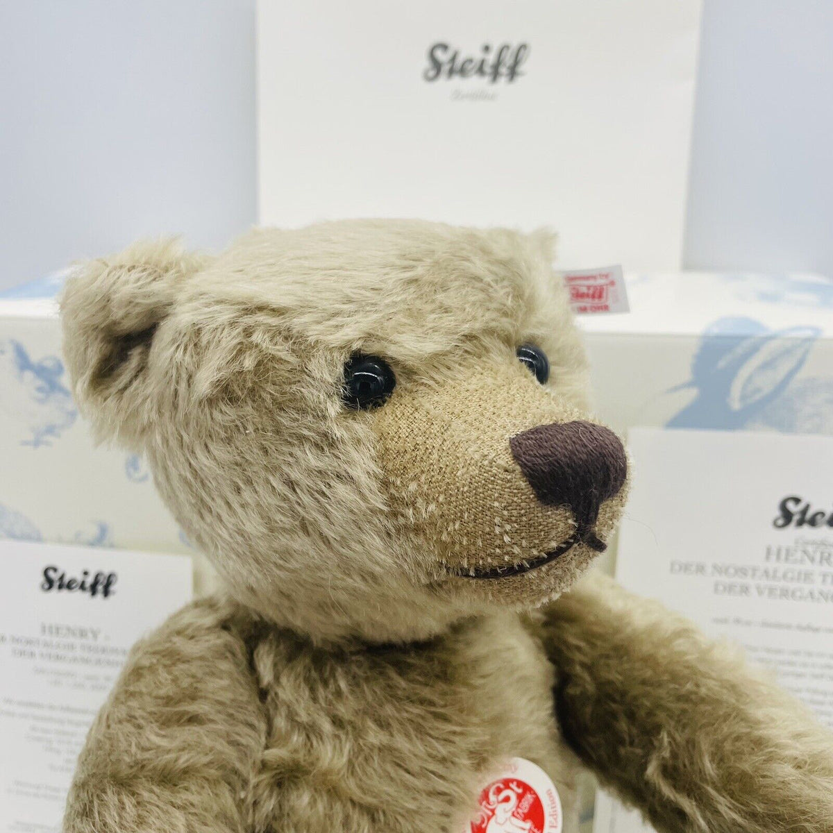 Steiff Teddybär Henry der nostalgische Bär 036392 limitiert 1500 aus 2009 38cm
