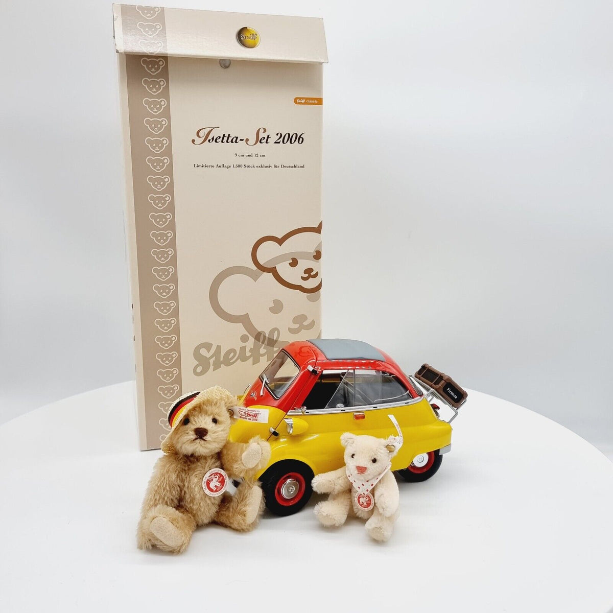 Steiff 656156 BMW Isetta Set limitiert 1500 aus 2006