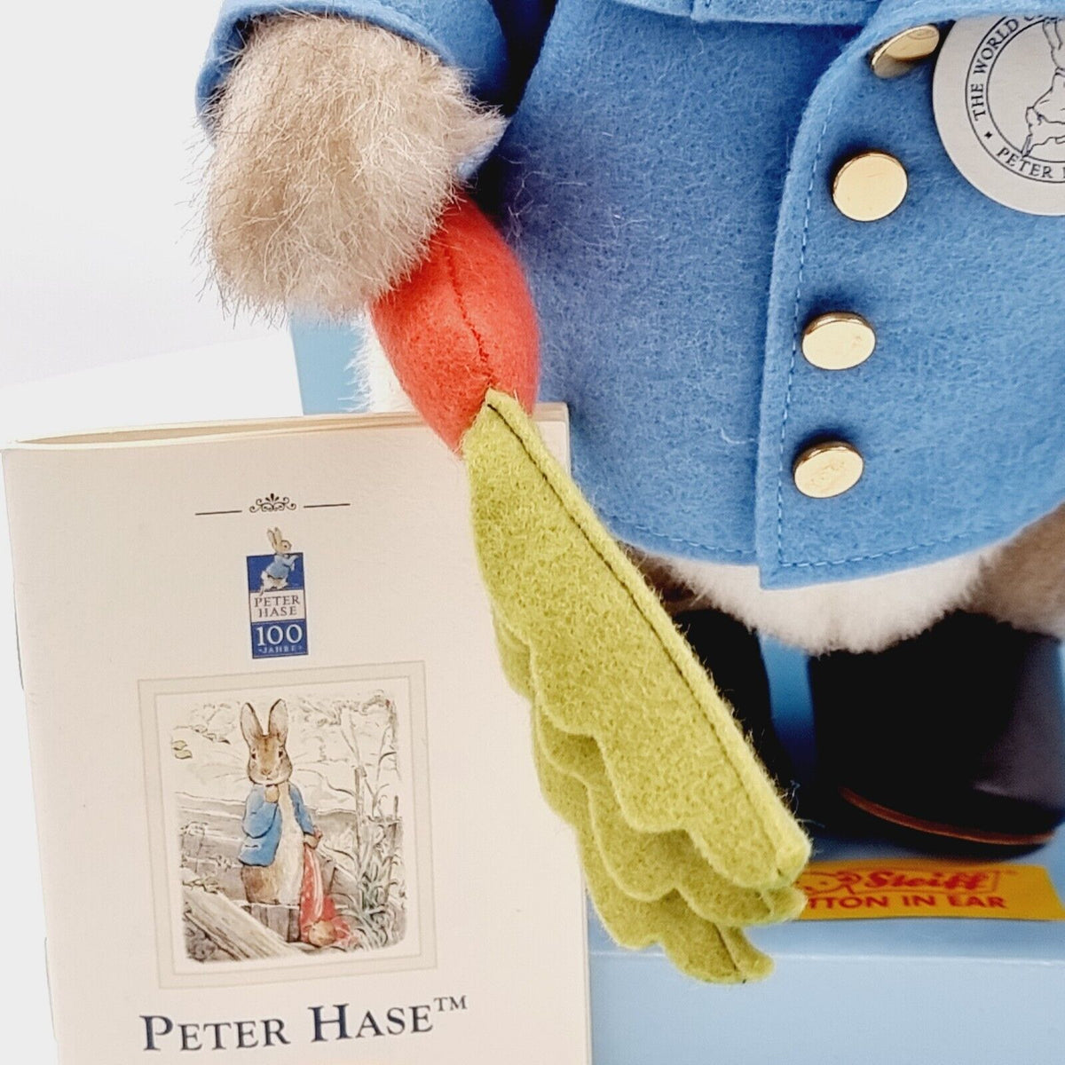 Steiff 354168 Beatrix Potter Peter Rabbit Anniversary Edition limitiert 2002