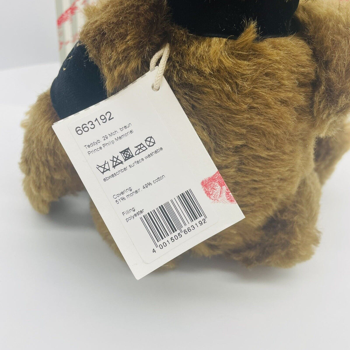Steiff Danbury Mint Prince Philip Memorial Bear 663192 Zeitlimitierung aus 2021