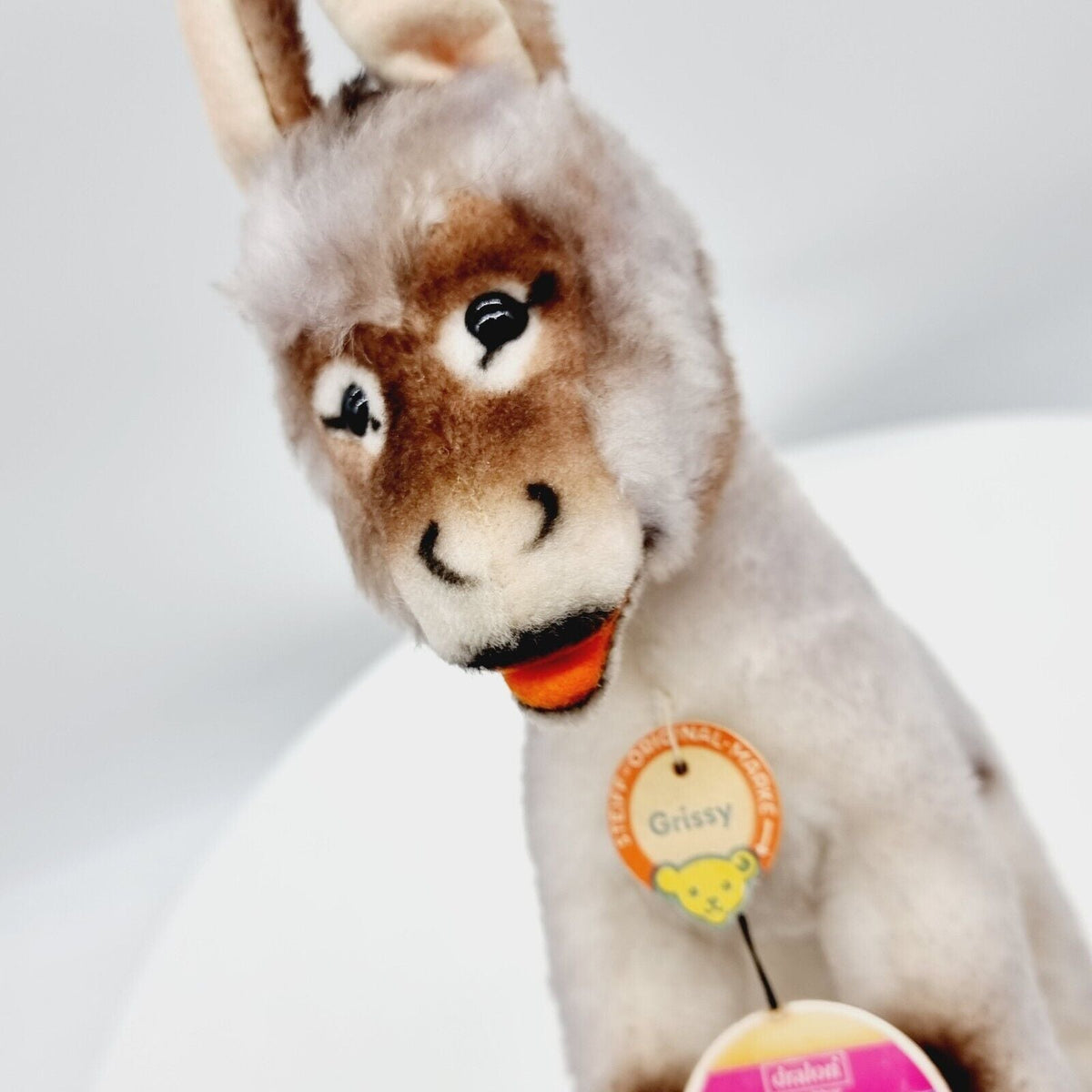 Steiff 3610/22 Grissy Esel 22 cm Dralonplüsch 1968 - 1976