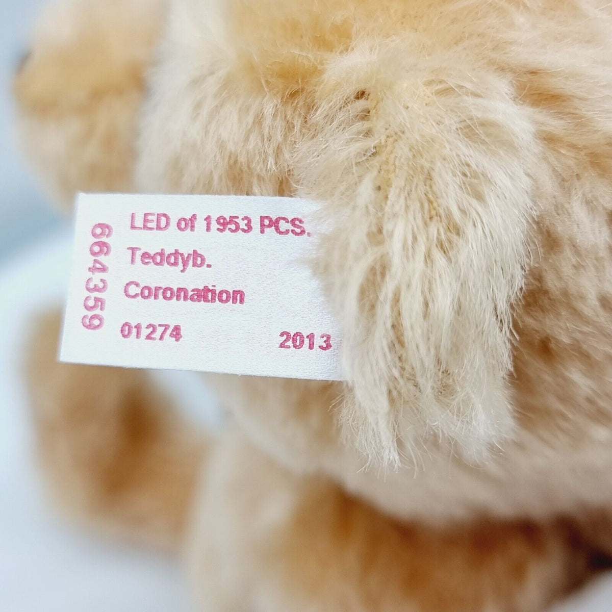 Steiff 664359 Danbury Mint Teddybär Queen Elizabeth II Coronation Bear 28 cm