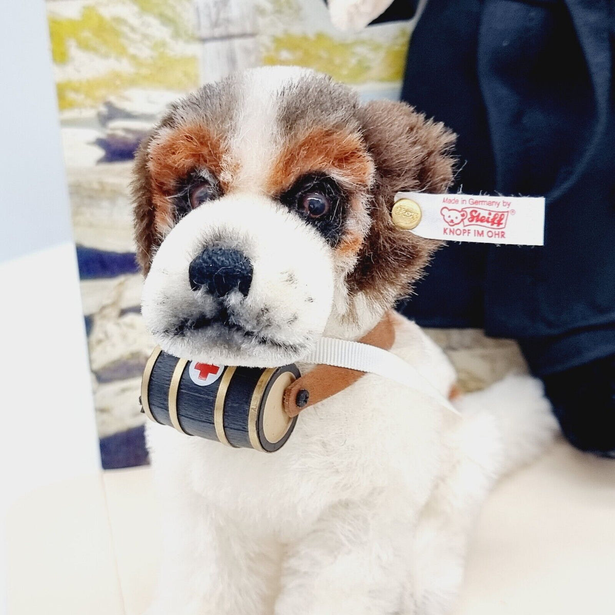 Steiff 993701 Heiliger St. Bernhard mit Barry limitiert 1500 aus 2005