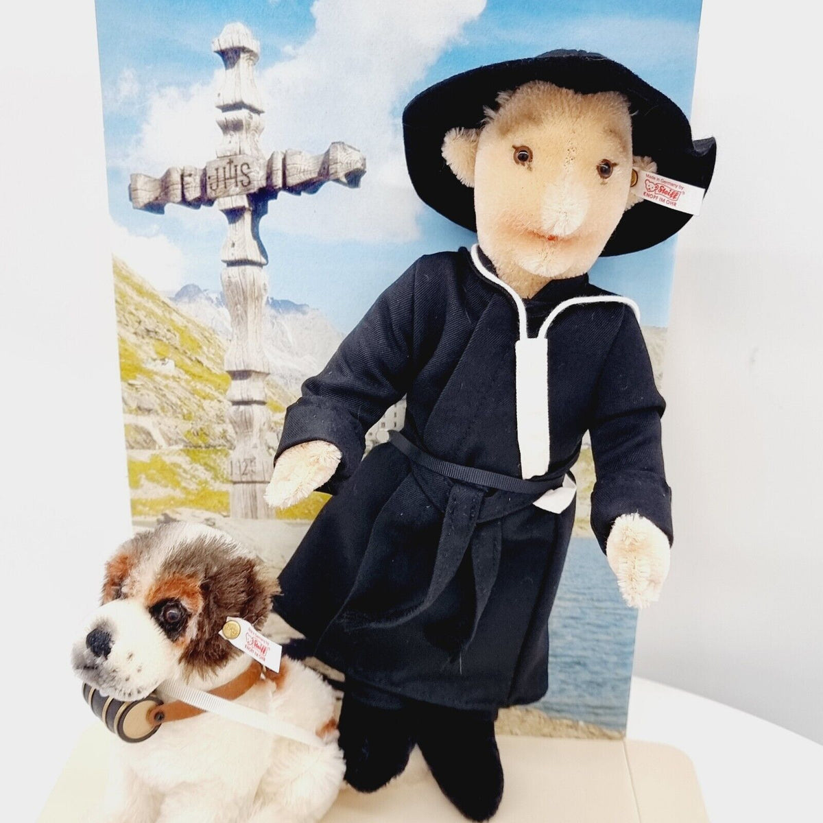 Steiff 993701 Heiliger St. Bernhard mit Barry limitiert 1500 aus 2005