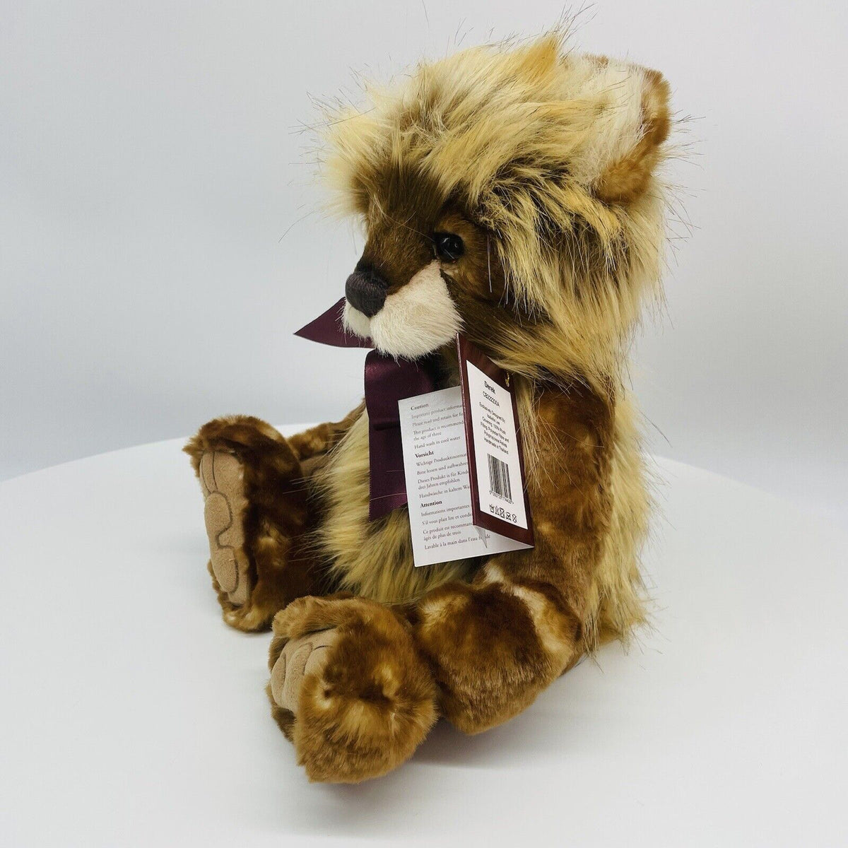 Charlie Bears Teddybär Derek CB222230A 36cm Plüsch