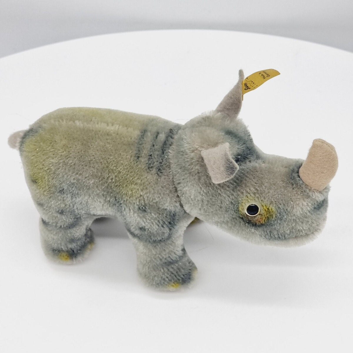 Steiff 1100/14 Nilpferd 14 cm grau