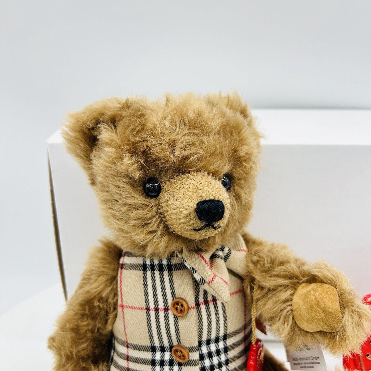 Hermann 146841 Teddybär Chuck limitiert 100 32 cm Mohair