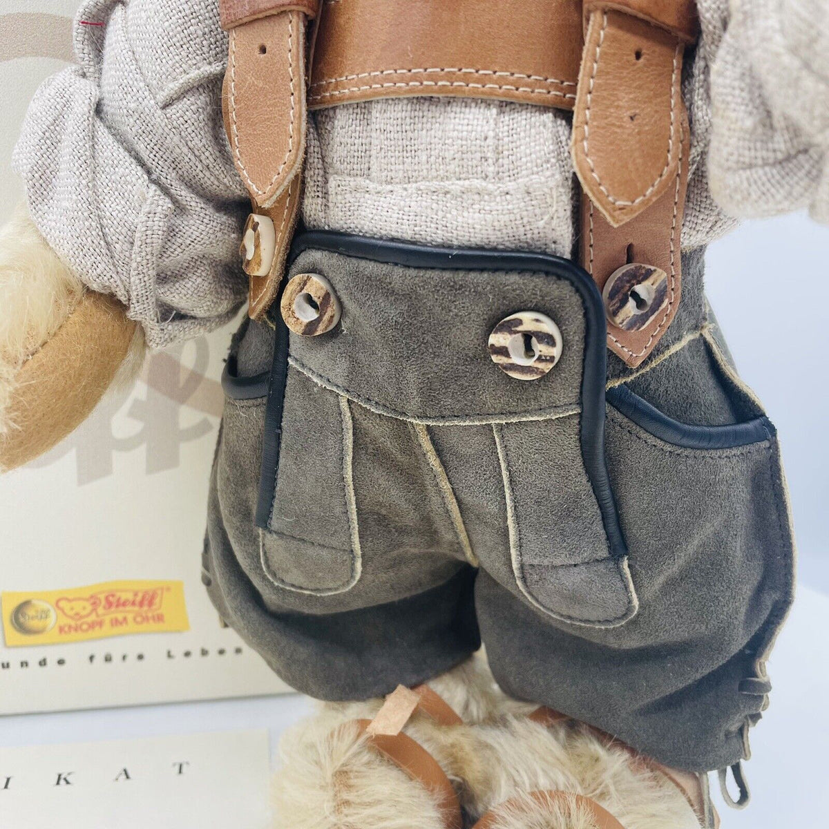 Steiff Teddybär Hüterbub aus der Hochzeitsgesellschaft 038105 limitiert 500 29cm