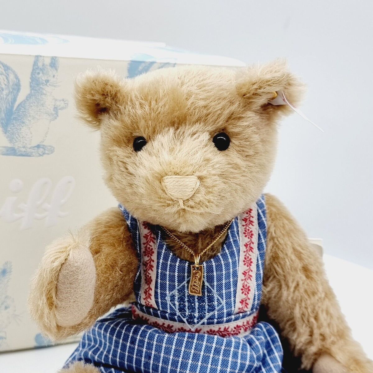 Steiff 021268 Teddybär Pauline limitiert 1500 aus 2015 27 cm Mohair