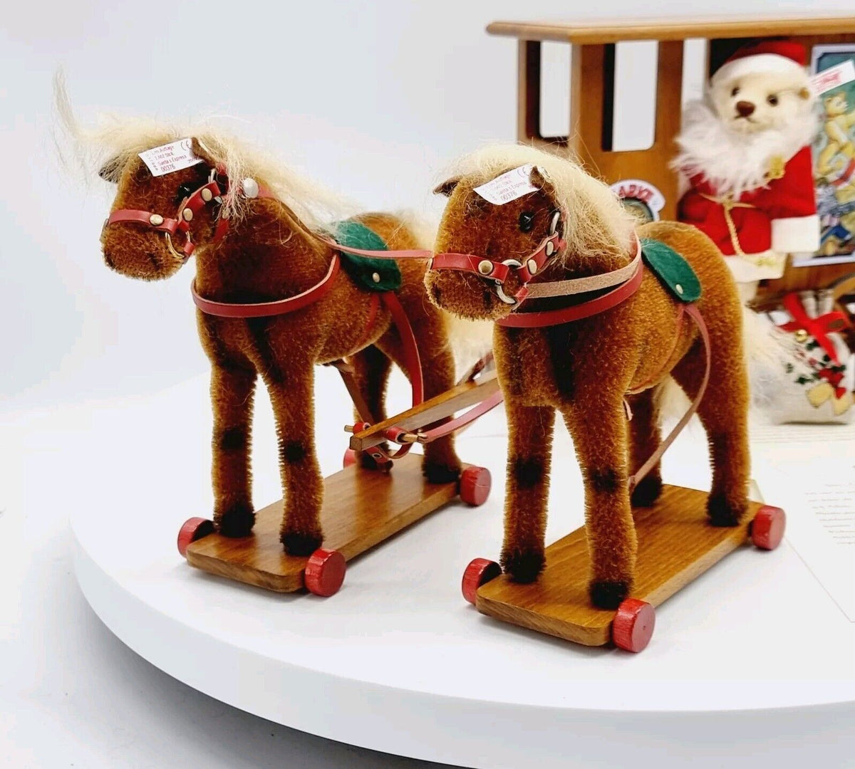 Steiff 037986 Santa's Express limitiert 2002 aus 2002 Mohair