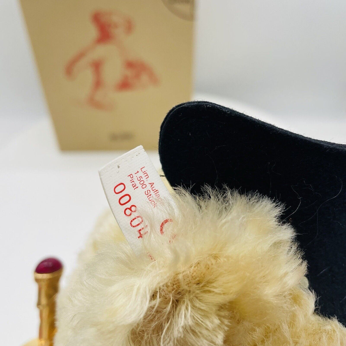 Steiff Teddybär Pirat 655371 limitiert 1500 38cm Mohair