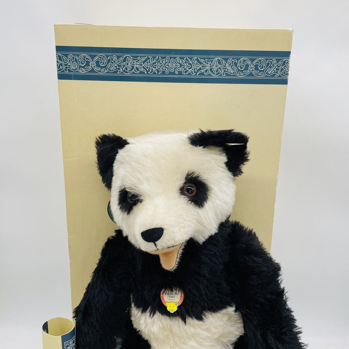 Steiff Panda Bär Replica 1951 408335 limitiert 3000 aus 1995 50cm Mohair