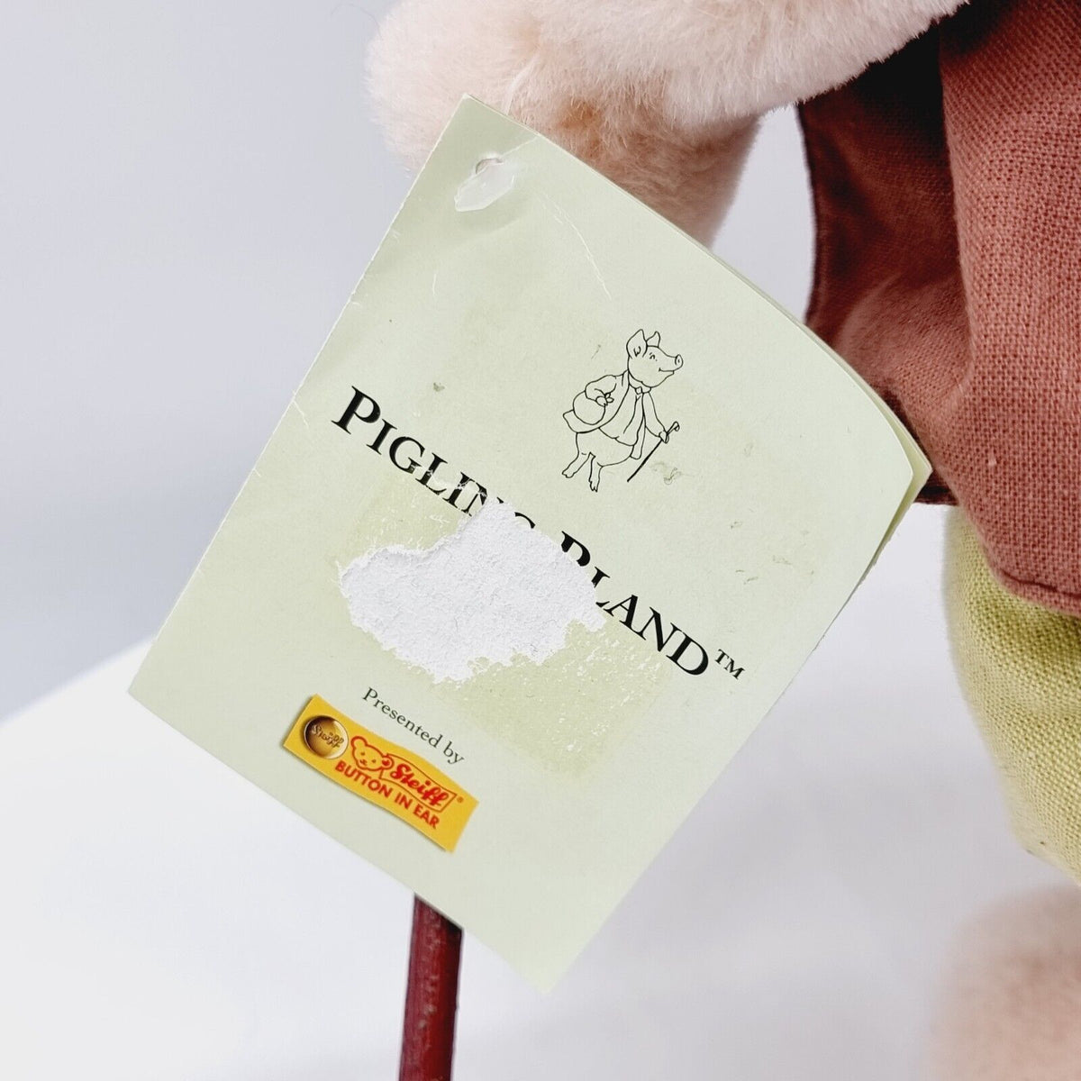 Steiff 653513 Beatrix Potter Schwein Pigling Bland limitiert 1500 33 cm Mohair