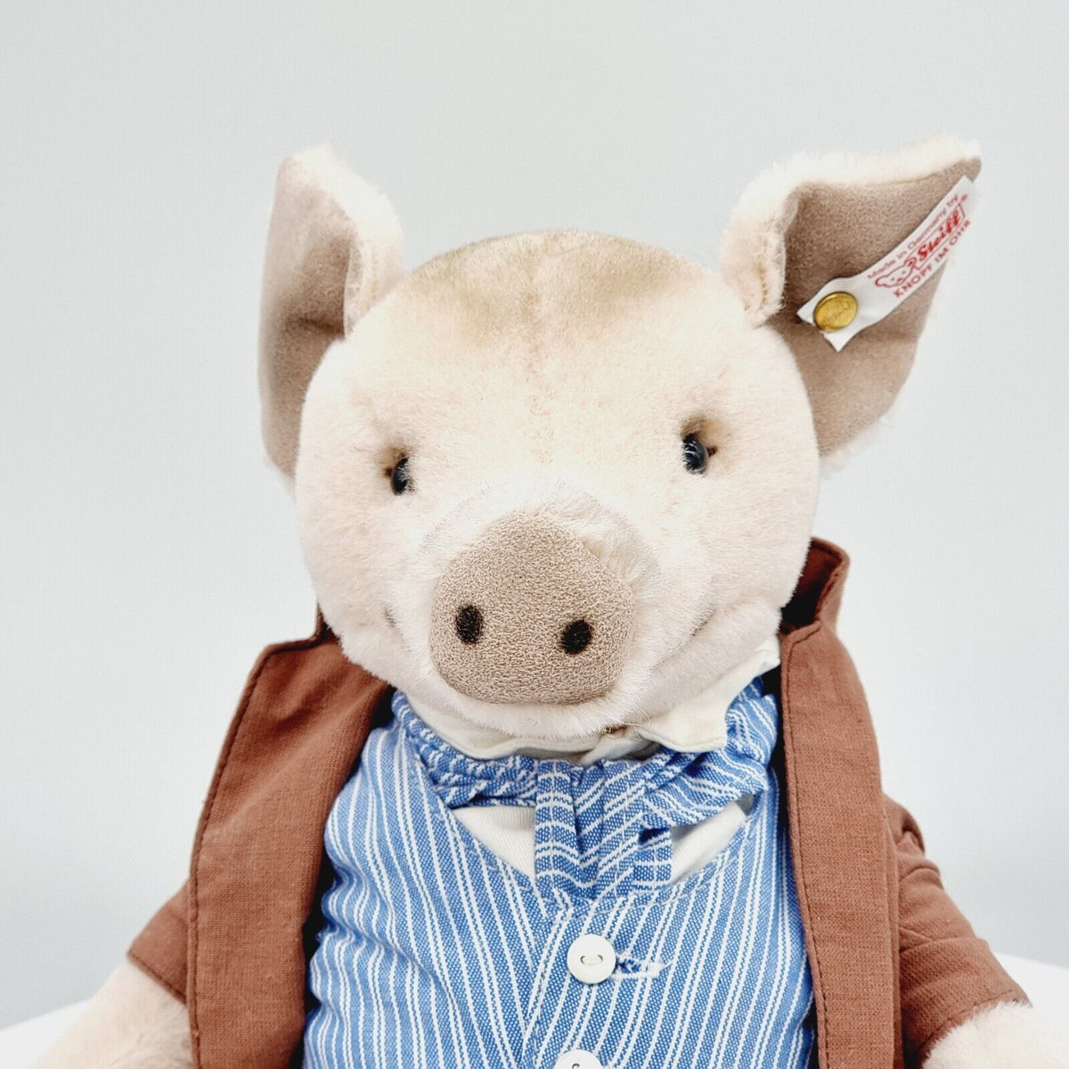 Steiff 653513 Beatrix Potter Schwein Pigling Bland limitiert 1500 33 cm Mohair