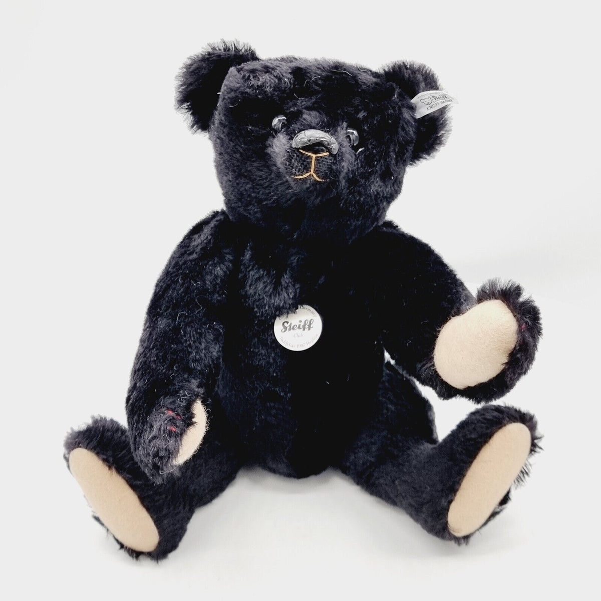 Steiff 420825 Teddybär schwarz Replica 1907 limitiert 3000 aus 2008 40 cm Mohair