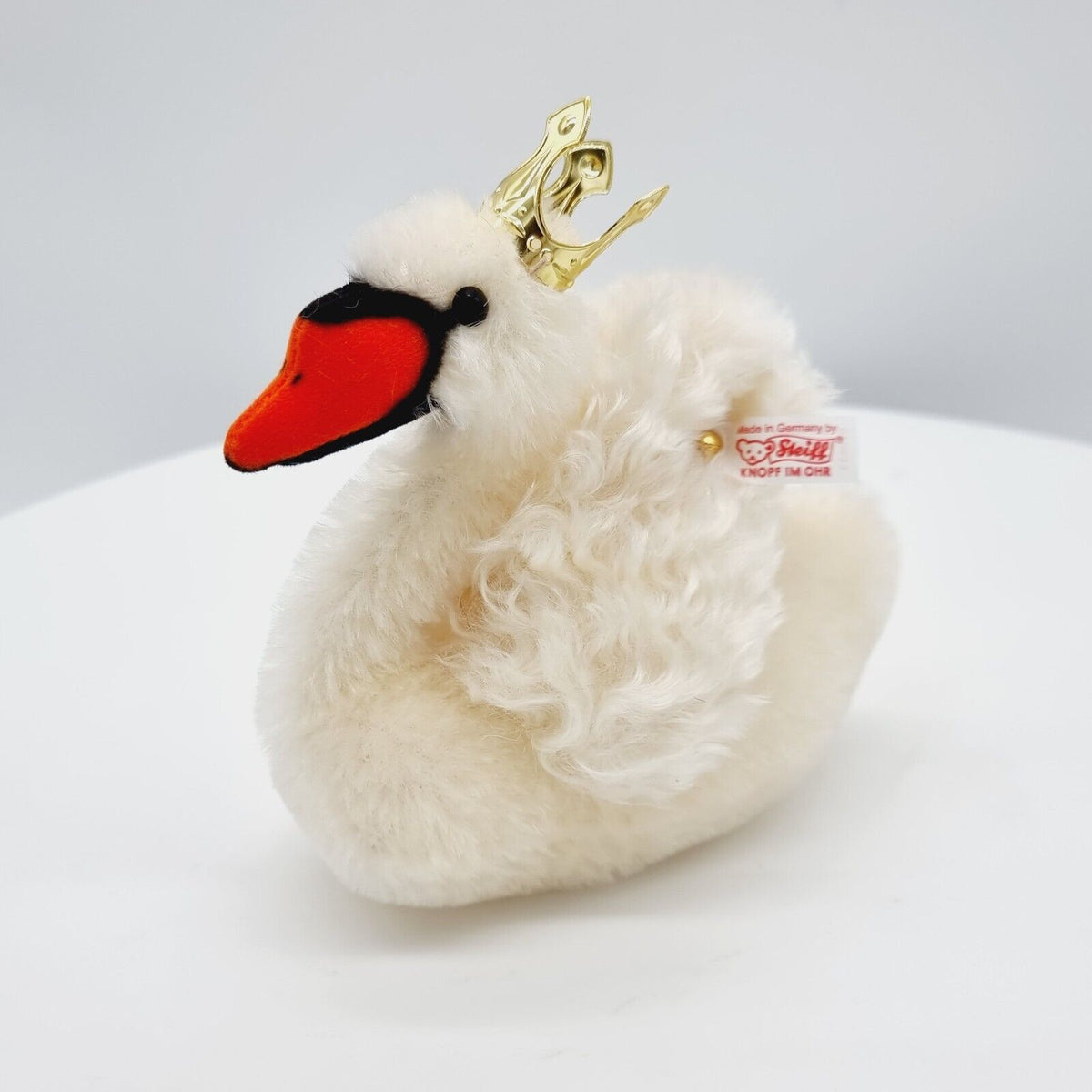 Steiff 670633 Teddybär König Ludwig mit Schwan aus 2001 limitiert 1500 35 cm