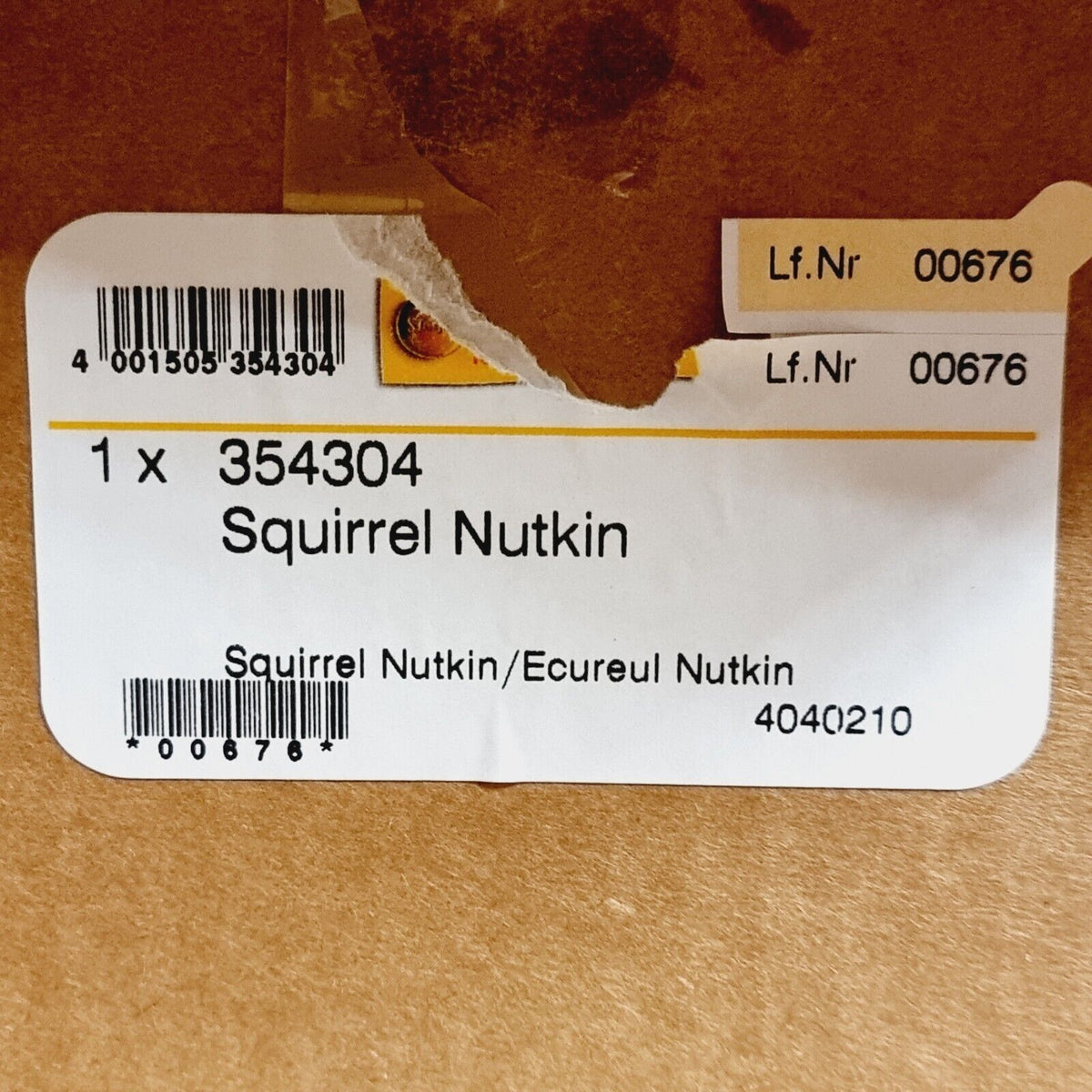 Steiff 354304 Beatrix Potter Squirrel Nutkin limitiert 1500 15 cm Mohair