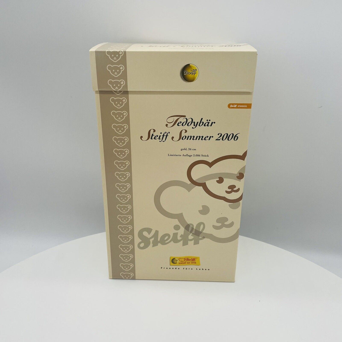 Steiff Teddybär Sommer 2006 Festivalbär 656194 limitiert 2006 aus 2006 26cm