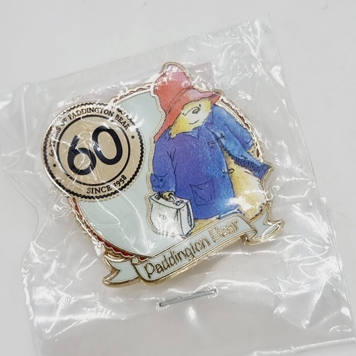 Steiff 690488 Paddington 60th Anniversary Teddybär 28 cm limitiert Jahr 2018