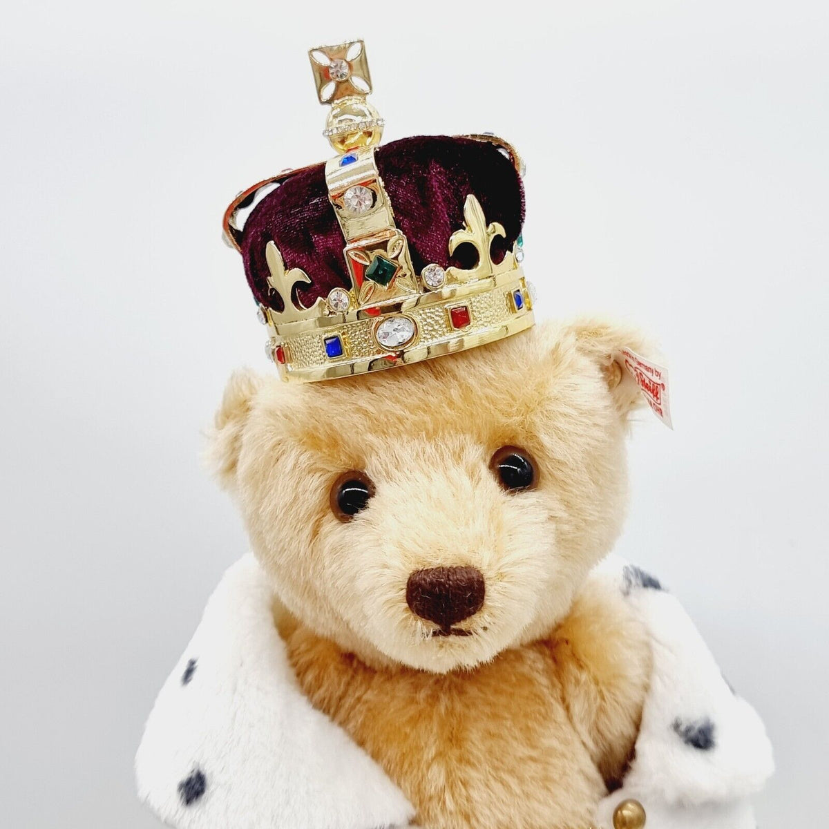 Steiff 664359 Danbury Mint Teddybär Queen Elizabeth II Coronation Bear 28 cm