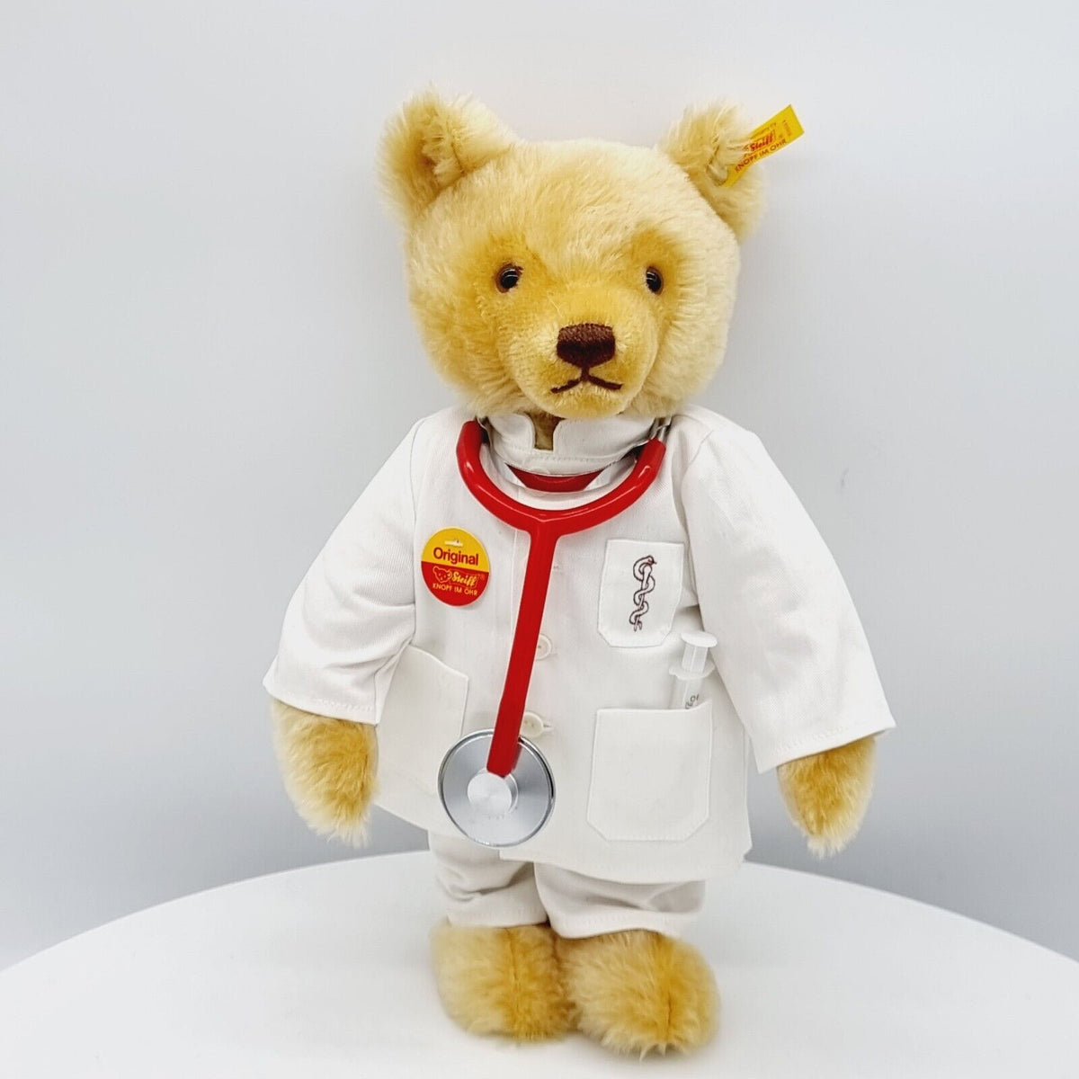 Steiff 028564 Tedybär Arzt The good Doctor 32 cm Mohair