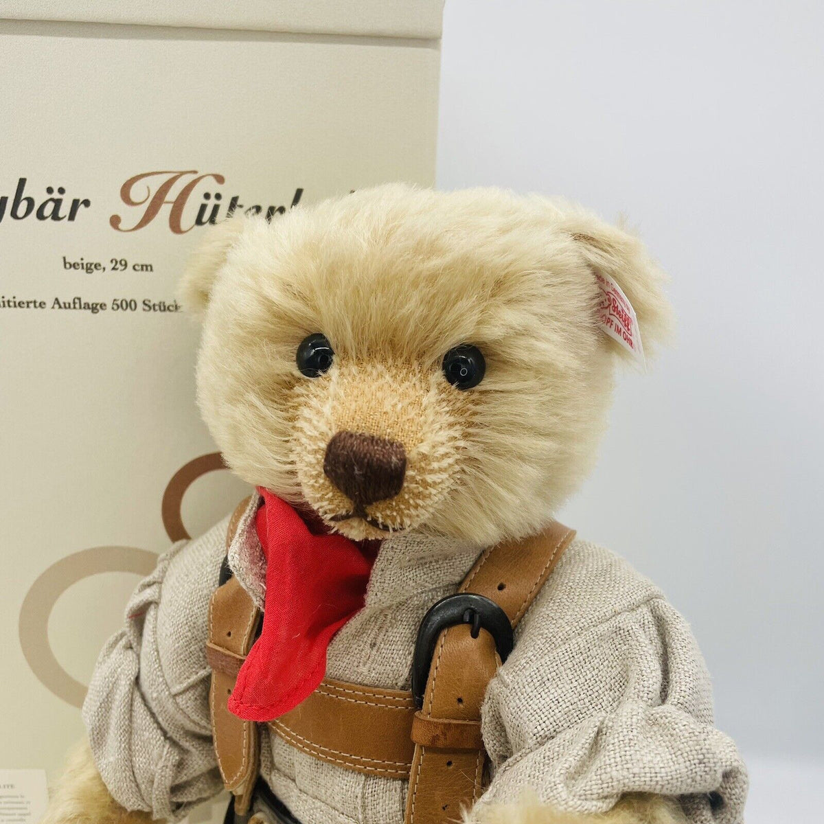 Steiff Teddybär Hüterbub aus der Hochzeitsgesellschaft 038105 limitiert 500 29cm