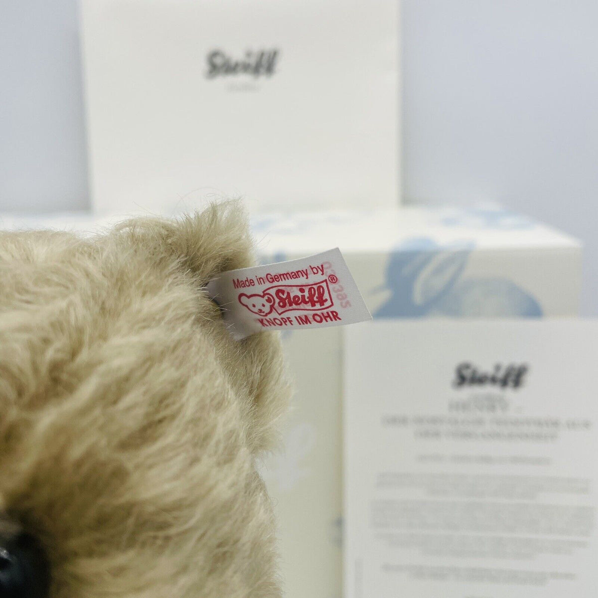 Steiff Teddybär Henry der nostalgische Bär 036392 limitiert 1500 aus 2009 38cm