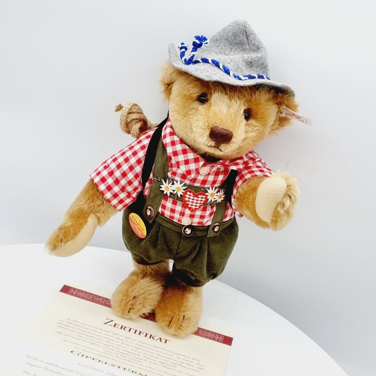 Steiff 670121 Teddybär Gipfelstürmer limitiert 2000 aus 1997 35 cm
