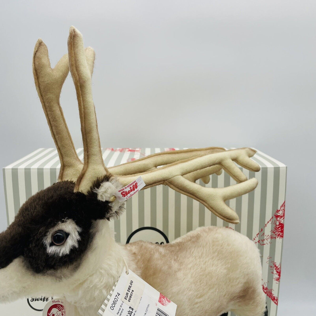 Steiff Rentier Erik 006074 limitiert 1225 34cm Mohair