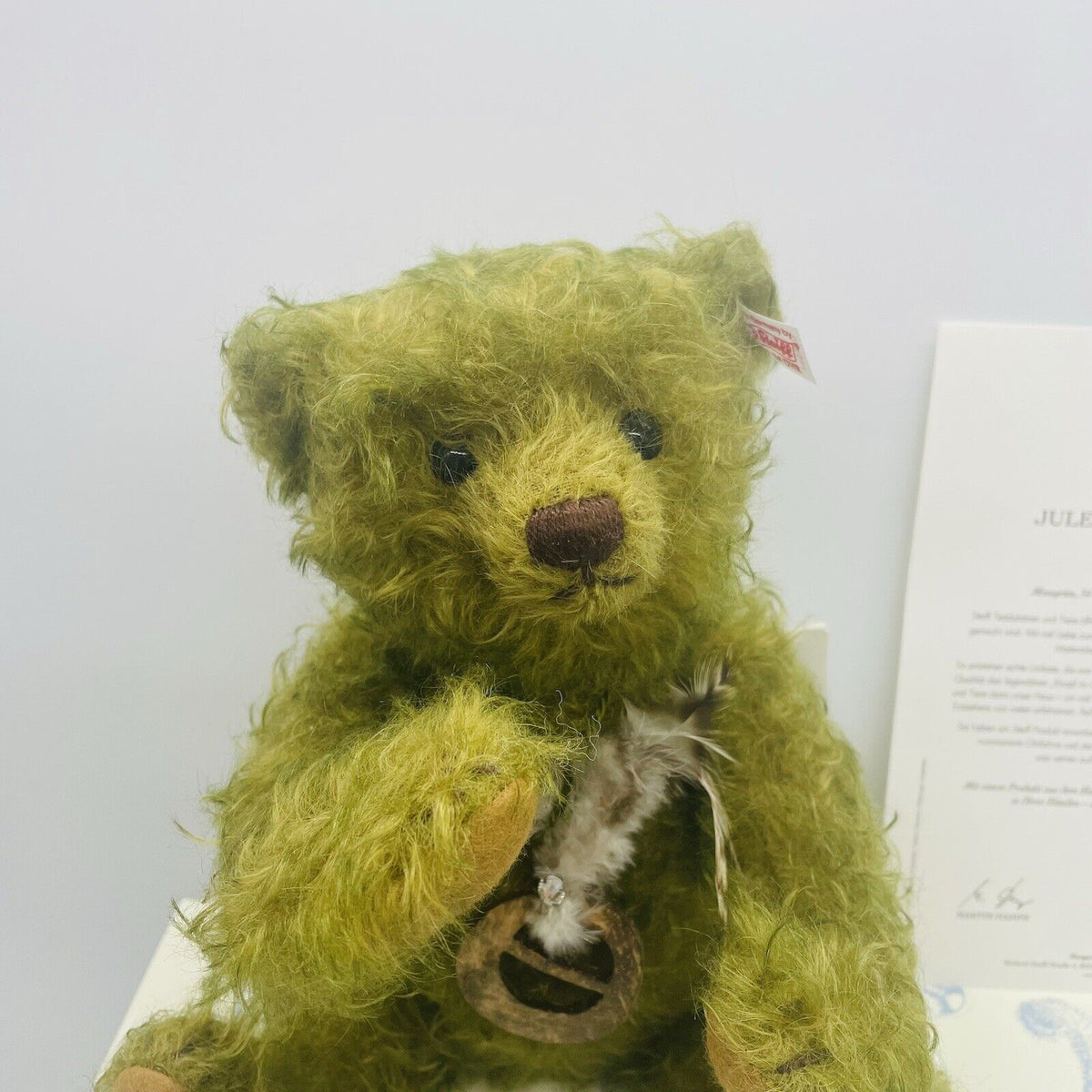 Steiff 034947 Teddybär Jules, der Dschungelbär limitiert 1500 aus 2013 34 cm