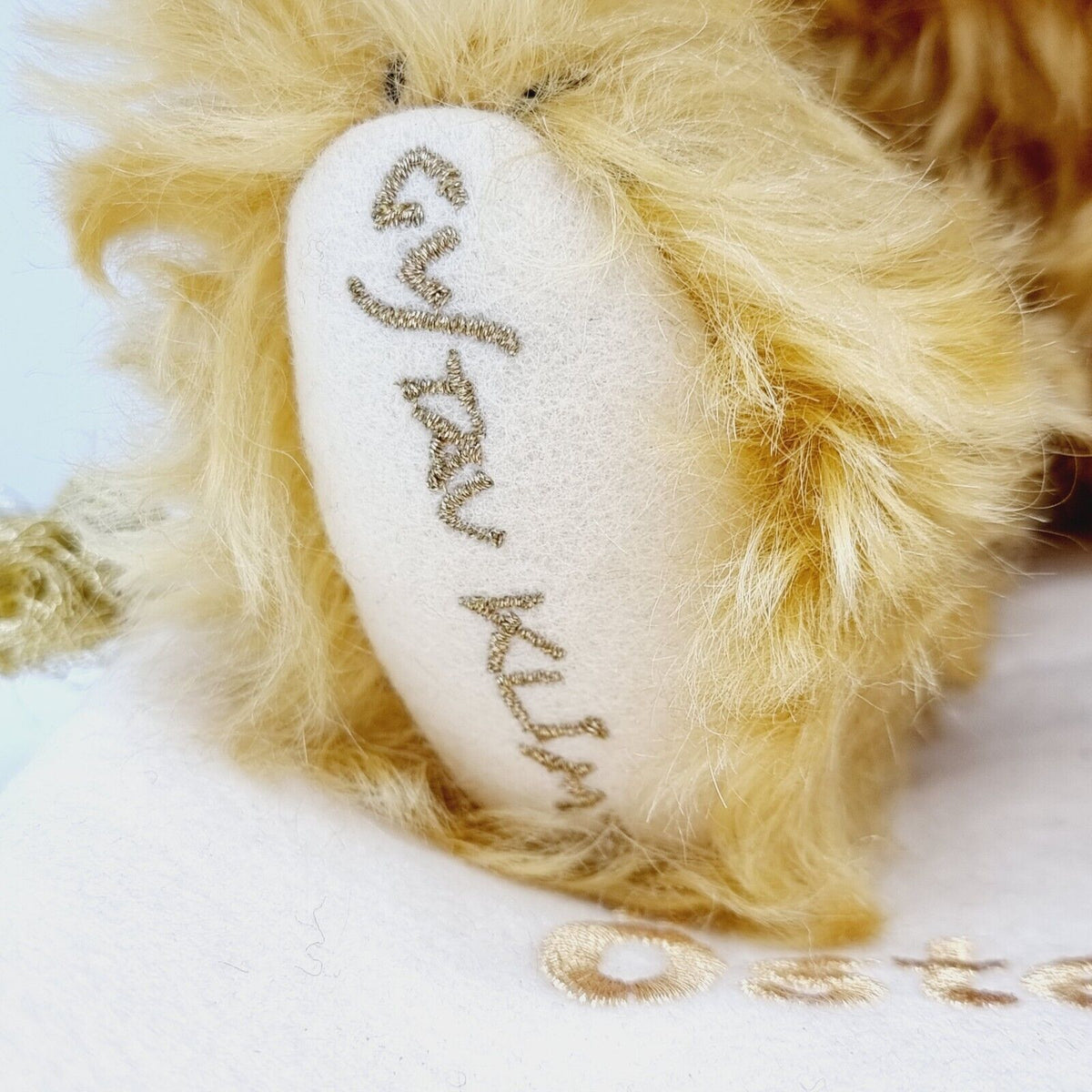 Steiff 660306 Gustav Klimt Teddybär 36 cm mit Stimme exklusiv für Österreich