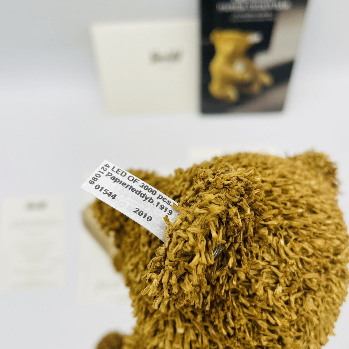 Steiff Club Edition 2010 Papierteddybär 1919 Replica 421099 limitiert 3000