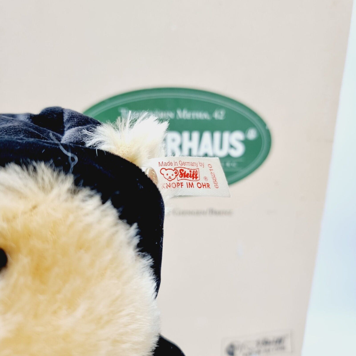 Steiff Teddybär Metha Fischerin 655210 Alsterhaus 42 cm 1996 limitiert 1500