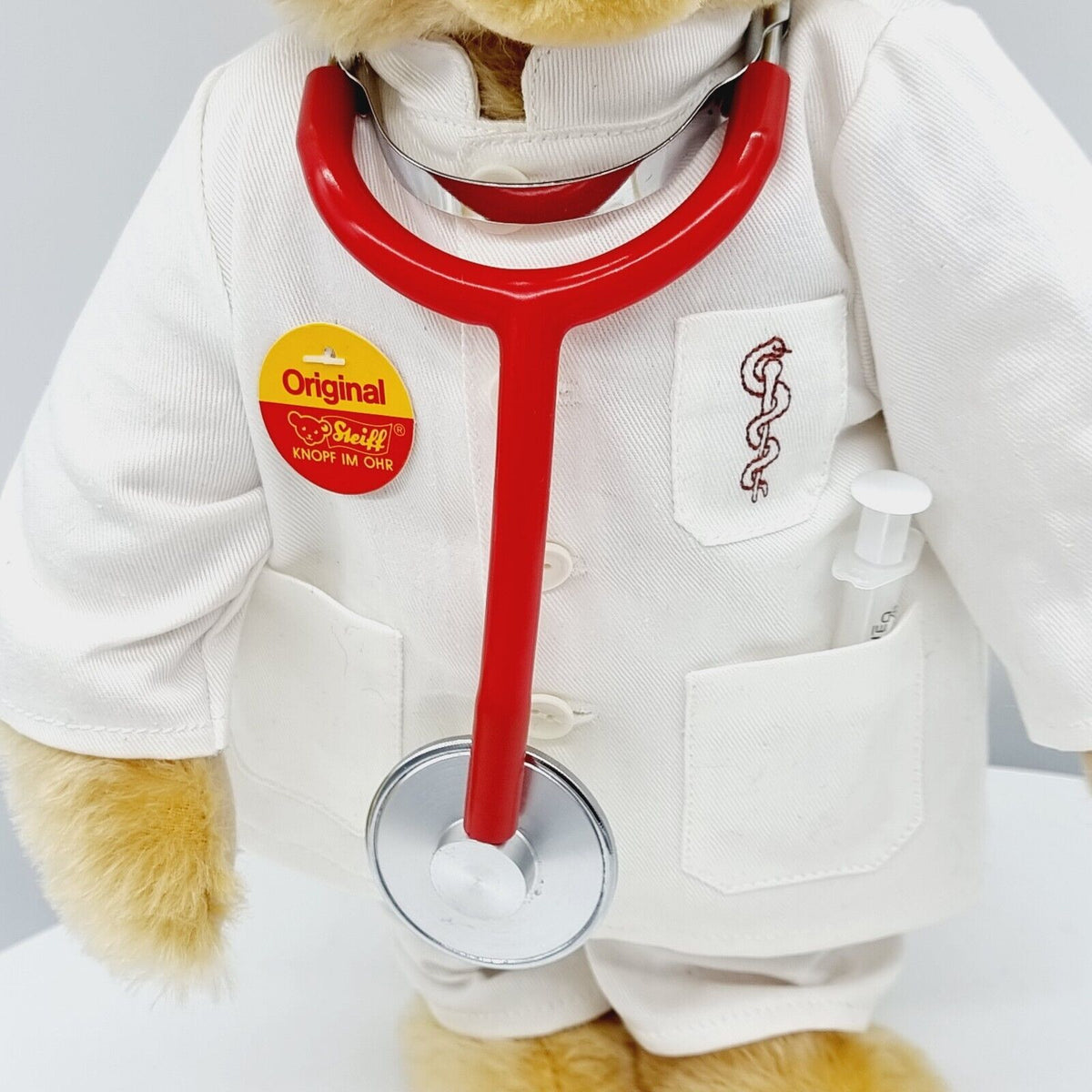 Steiff 028564 Tedybär Arzt The good Doctor 32 cm Mohair