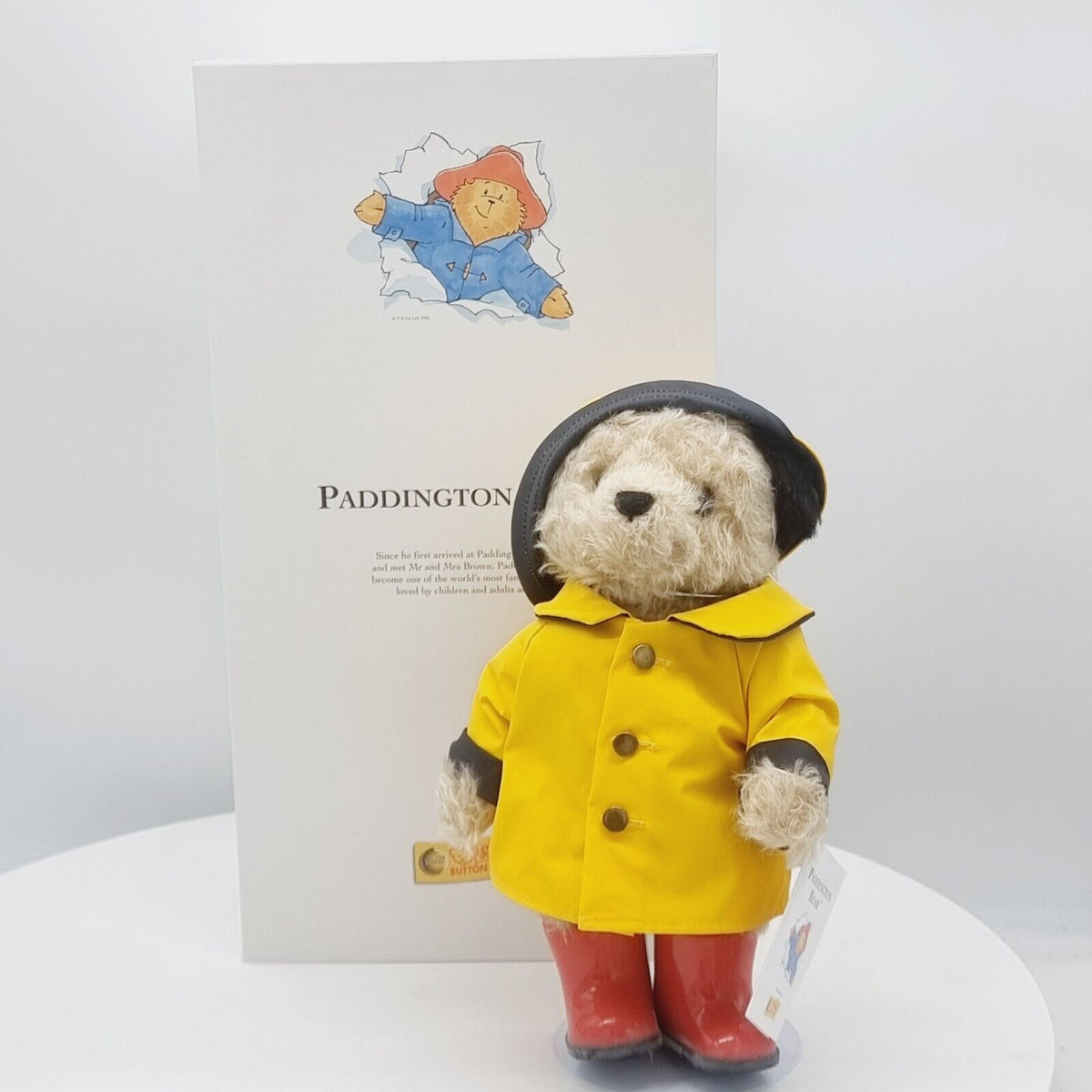 Steiff 354311 Teddybär Paddington mit Regenmantel limitiert 2500 aus 2005