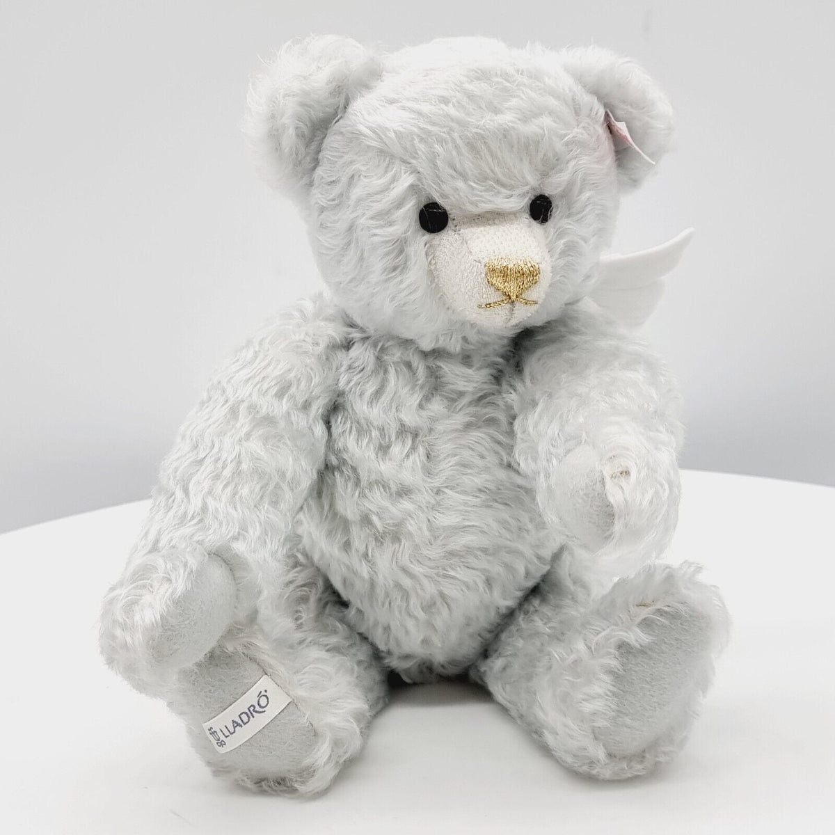 Steiff 676833 Teddybär Angel Engel mit Flügeln Lladro Porzellan Glocke Peace
