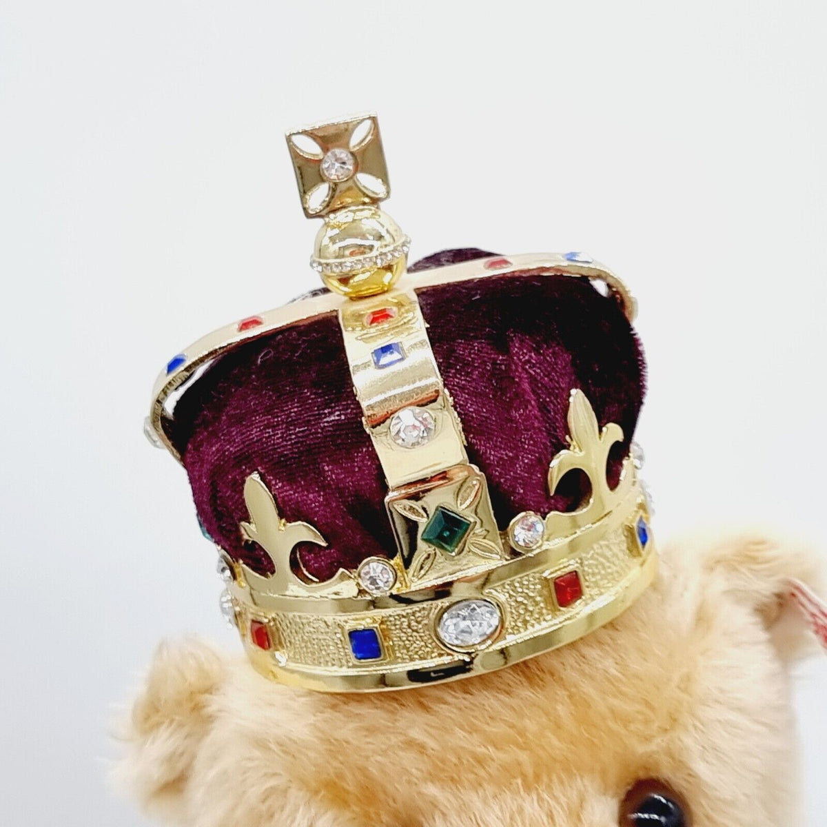 Steiff 664359 Danbury Mint Teddybär Queen Elizabeth II Coronation Bear 28 cm