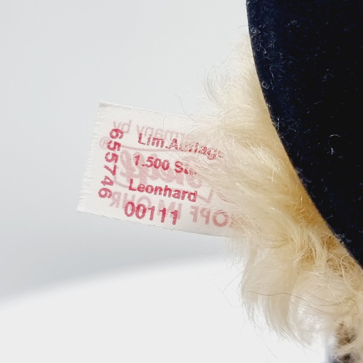 Nr. 111! Steiff 655746 Teddybär Leonhard 125 Jahre Jubiläum limitiert Gehstock
