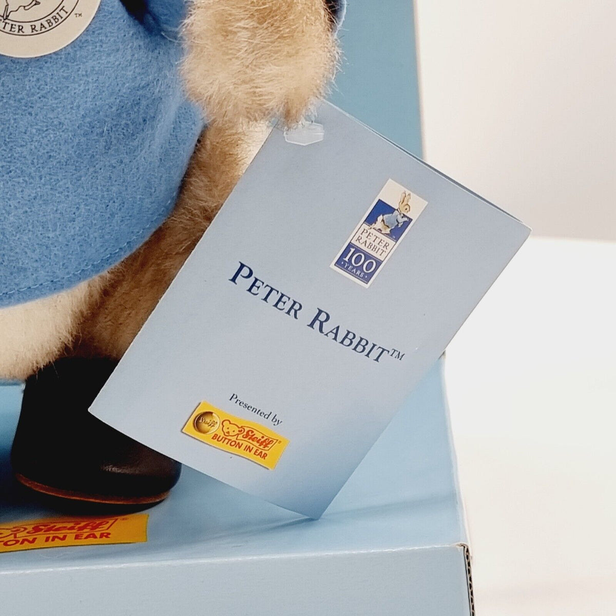 Steiff 354168 Beatrix Potter Peter Rabbit Anniversary Edition limitiert 2002