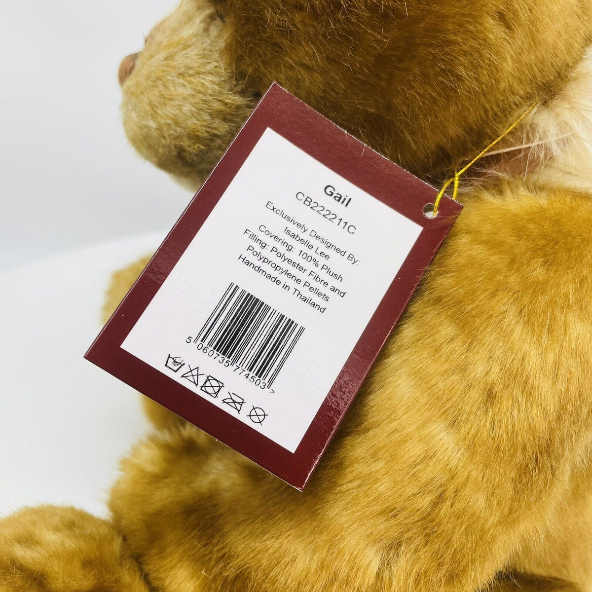 Charlie Bears Teddybär Gail Isabelle Lee CB222211C 38cm Plüsch