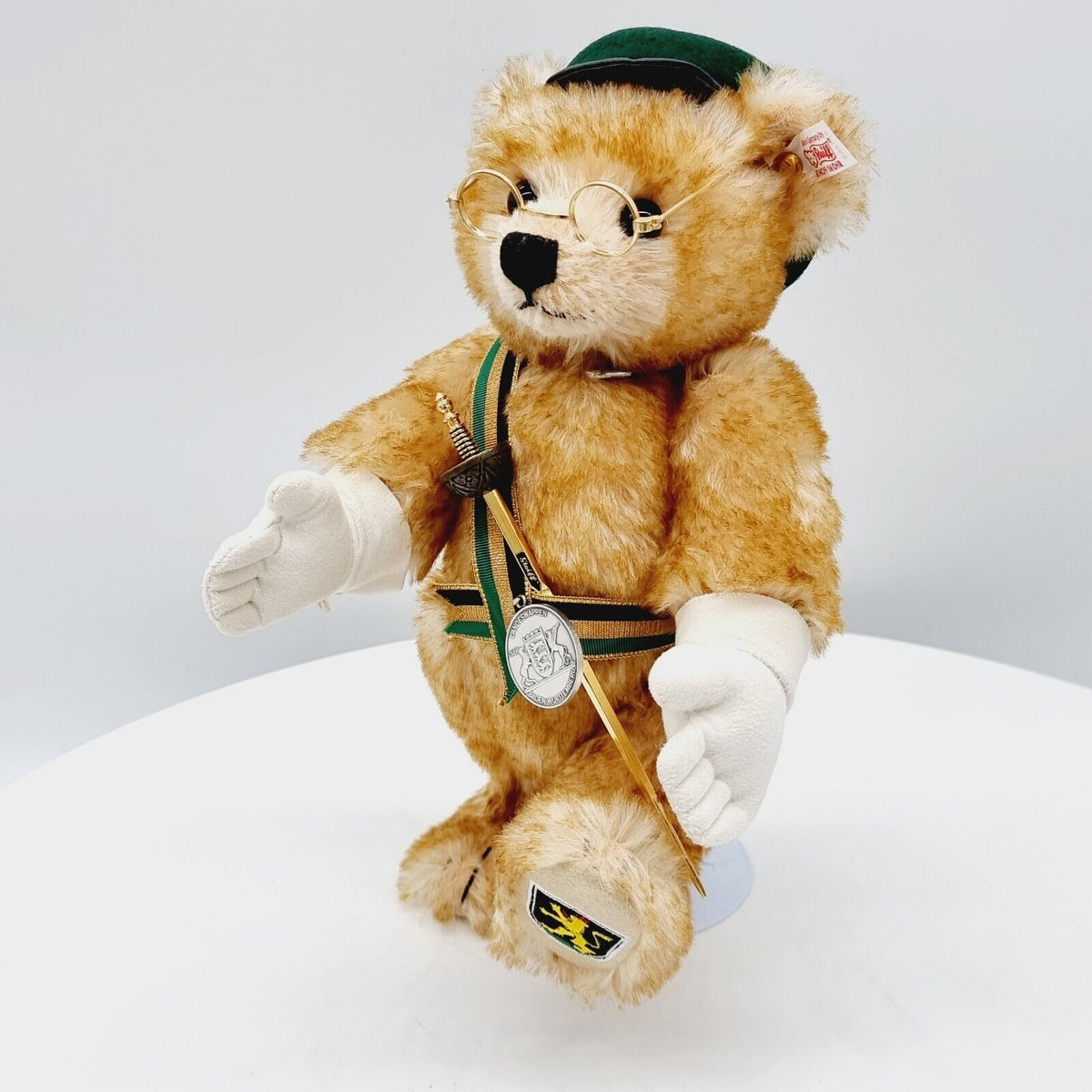 Steiff 671265 Teddybär Heidelberger Student limitiert 2000 aus 2002 Mohair
