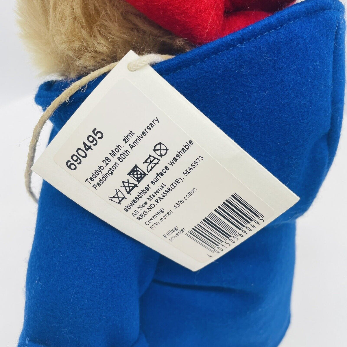 Steiff Teddybär 60th Anniversary Paddington 690495 limitiert 1958 aus 2018 28cm